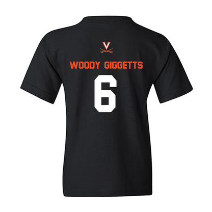 Virginia - NCAA Softball : Kamyria Woody-Giggetts - Sports Shersey Youth T-Shirt-1