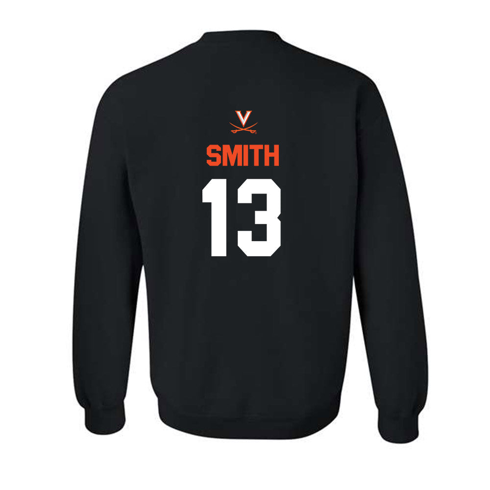 Virginia - NCAA Softball : Taylor Smith - Sports Shersey Crewneck Sweatshirt-1