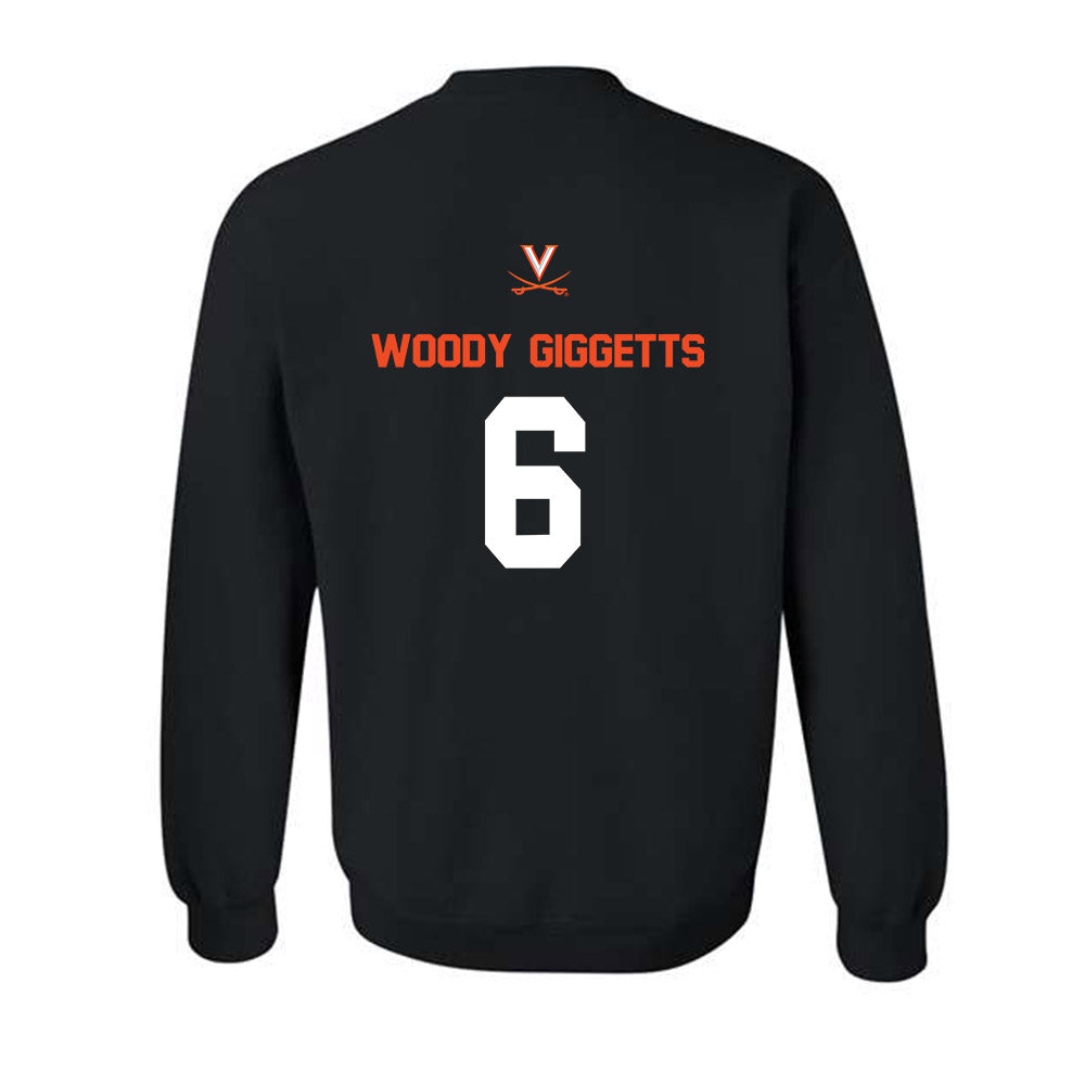 Virginia - NCAA Softball : Kamyria Woody-Giggetts - Sports Shersey Crewneck Sweatshirt-1