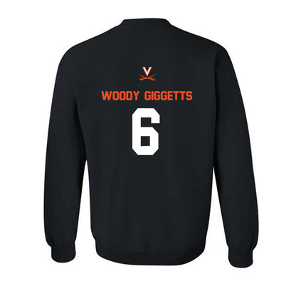 Virginia - NCAA Softball : Kamyria Woody-Giggetts - Sports Shersey Crewneck Sweatshirt-1