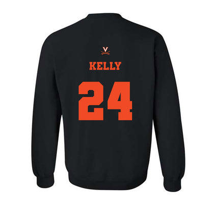 Virginia - NCAA Women's Soccer : Kathryn Kelly - Fashion Shersey Crewneck Sweatshirt-1