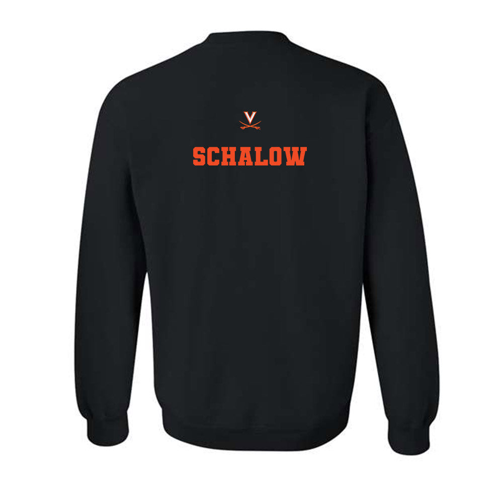 Virginia - NCAA Women's Swimming & Diving : Maggie Schalow - Fashion Shersey Crewneck Sweatshirt-1