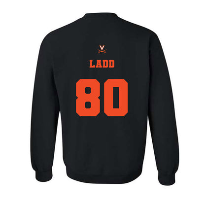 Virginia - NCAA Football : Trevor Ladd - Fashion Shersey Crewneck Sweatshirt-1