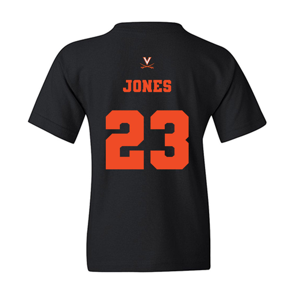 Virginia - NCAA Football : Jaylen Jones - Fashion Shersey Youth T-Shirt-1