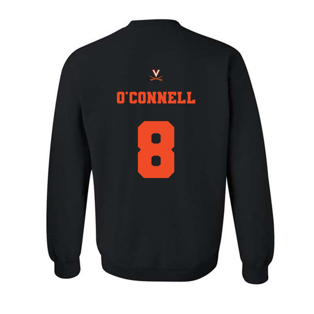 Virginia - NCAA Baseball : Thomas O'Connell - Fashion Shersey Crewneck Sweatshirt-1