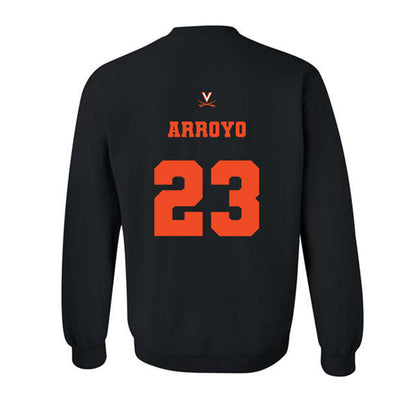 Virginia - NCAA Baseball : Chris Arroyo - Fashion Shersey Crewneck Sweatshirt