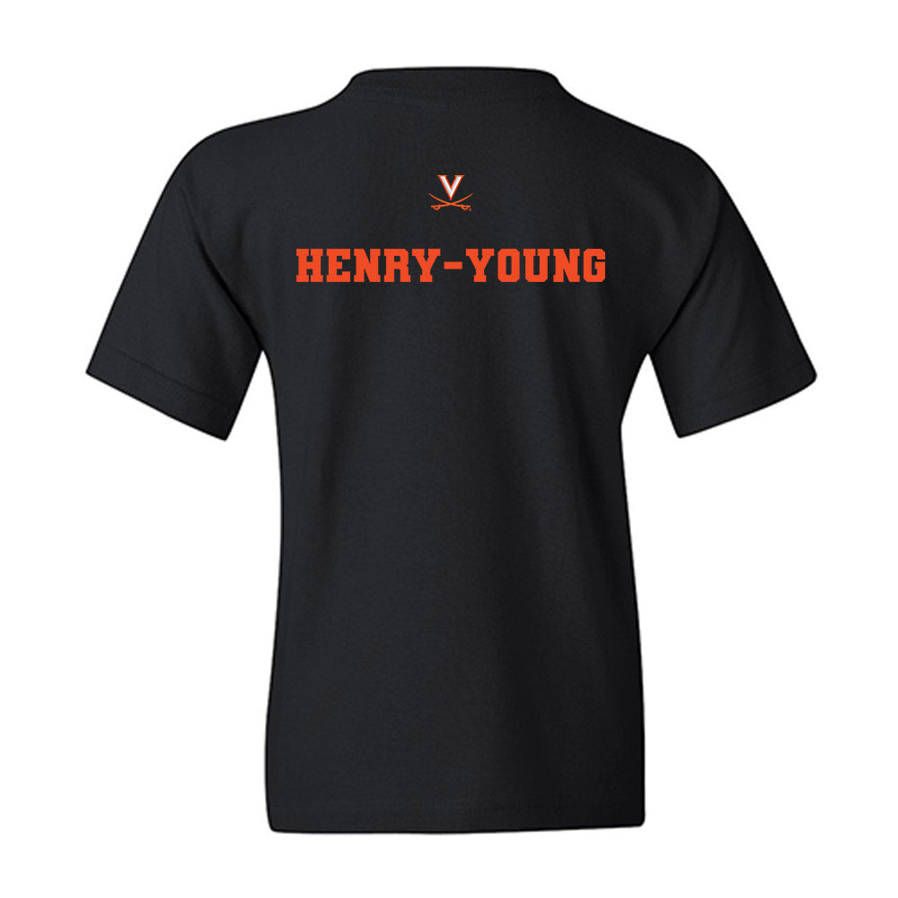 Virginia - NCAA Football : Darrion Henry-Young - Fashion Shersey Youth T-Shirt-1