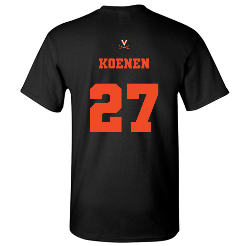 Virginia - NCAA Baseball : Drew Koenen - Fashion Shersey T-Shirt-1