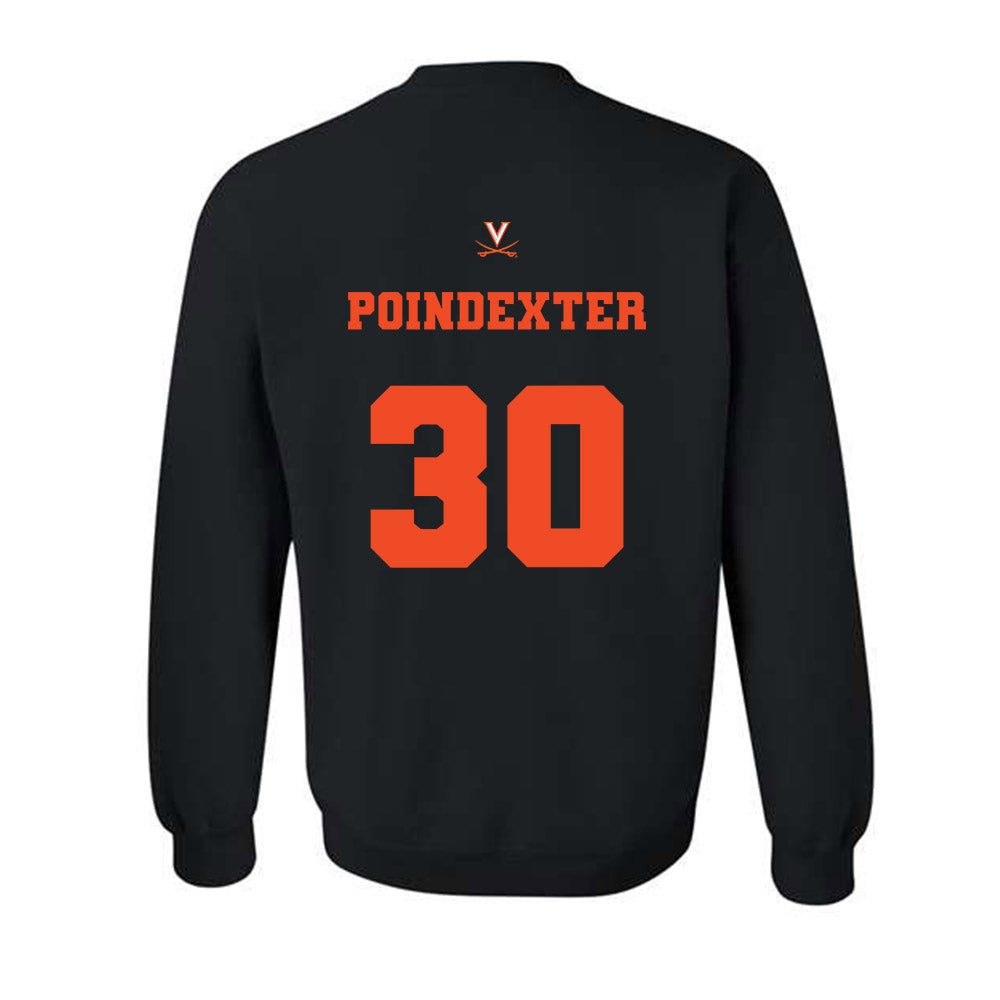 Virginia - NCAA Women's Lacrosse : Delaney Poindexter - Fashion Shersey Crewneck Sweatshirt-1