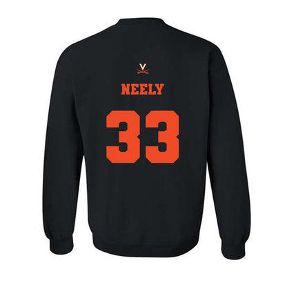 Virginia - NCAA Baseball : Bryce Neely - Fashion Shersey Crewneck Sweatshirt-1