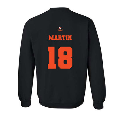 Virginia - NCAA Football : Da�Shawn Martin - Fashion Shersey Crewneck Sweatshirt-1