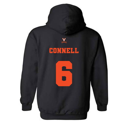 Virginia - NCAA Women's Field Hockey : Caitlin Connell - Fashion Shersey Hooded Sweatshirt-1