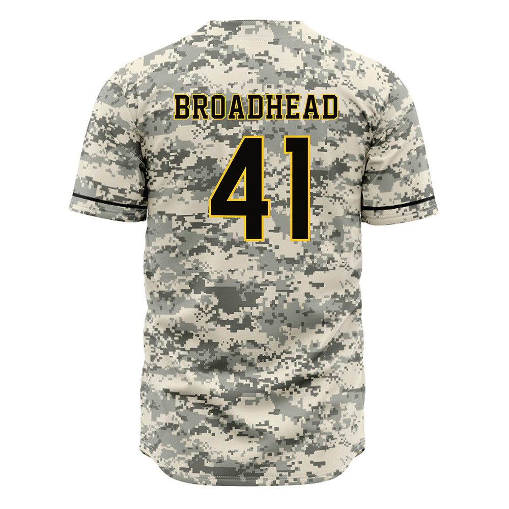 Southern Miss - NCAA Baseball : Teague Broadhead - Camo Jersey-1