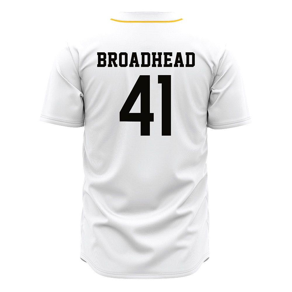Southern Miss - NCAA Baseball : Teague Broadhead - Cream Jersey-1