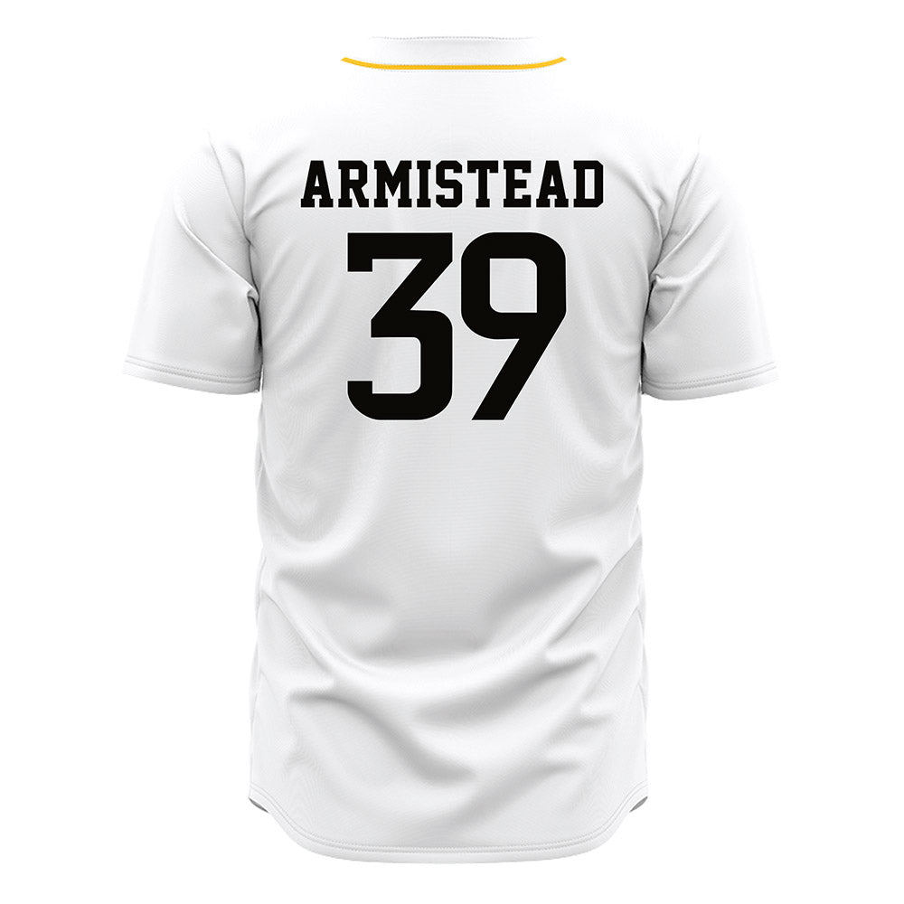 Southern Miss - NCAA Baseball : James Armistead - Cream Jersey-1