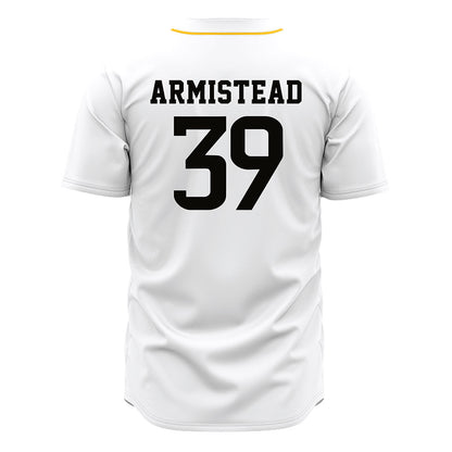 Southern Miss - NCAA Baseball : James Armistead - Cream Jersey-1