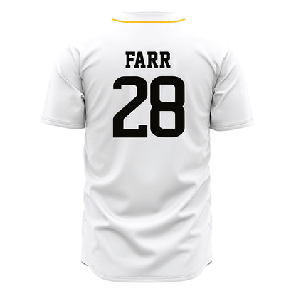 Southern Miss - NCAA Baseball : KL Farr - Cream Jersey-1