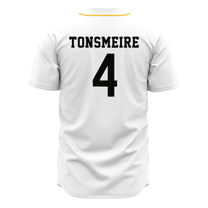 Southern Miss - NCAA Baseball : William Tonsmeire - Cream Jersey-1
