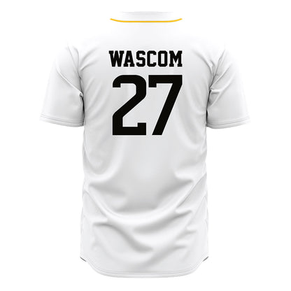 Southern Miss - NCAA Baseball : Micah Wascom - Cream Jersey-1