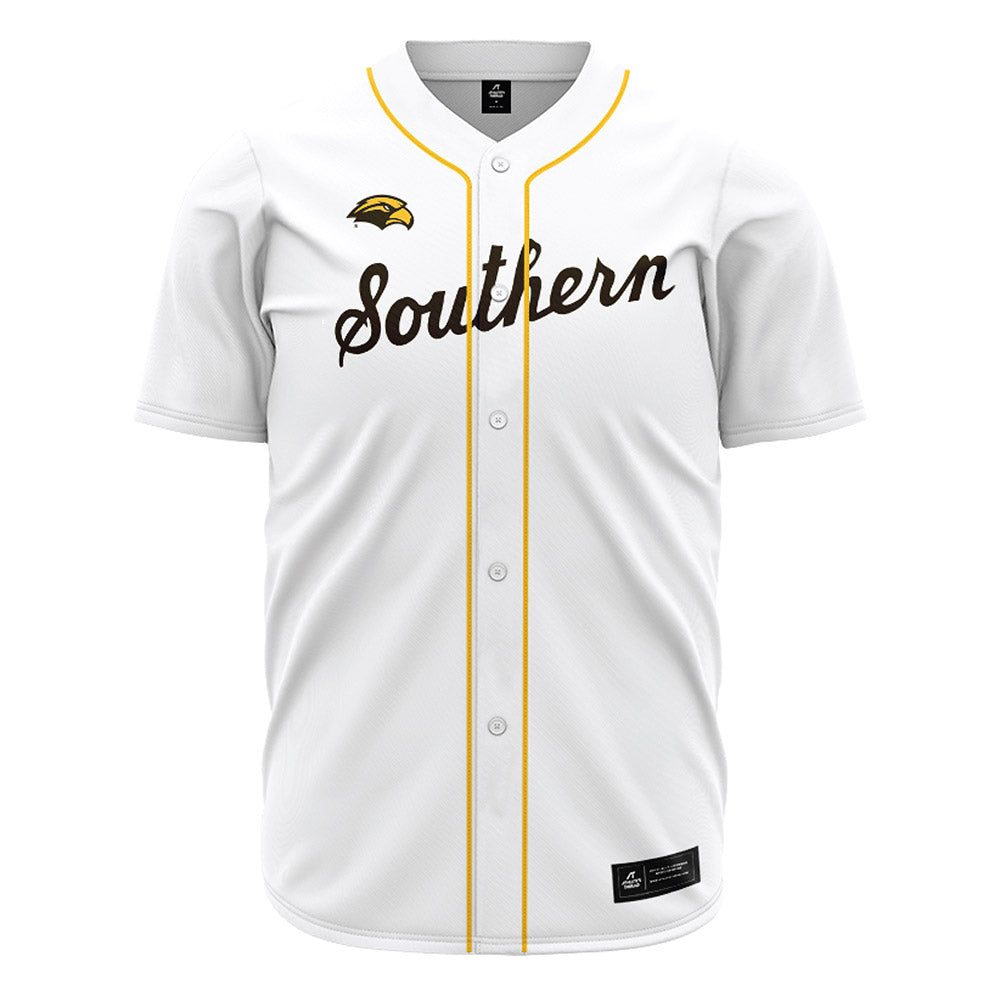 Southern Miss - NCAA Baseball : Micah Wascom - Cream Jersey-0