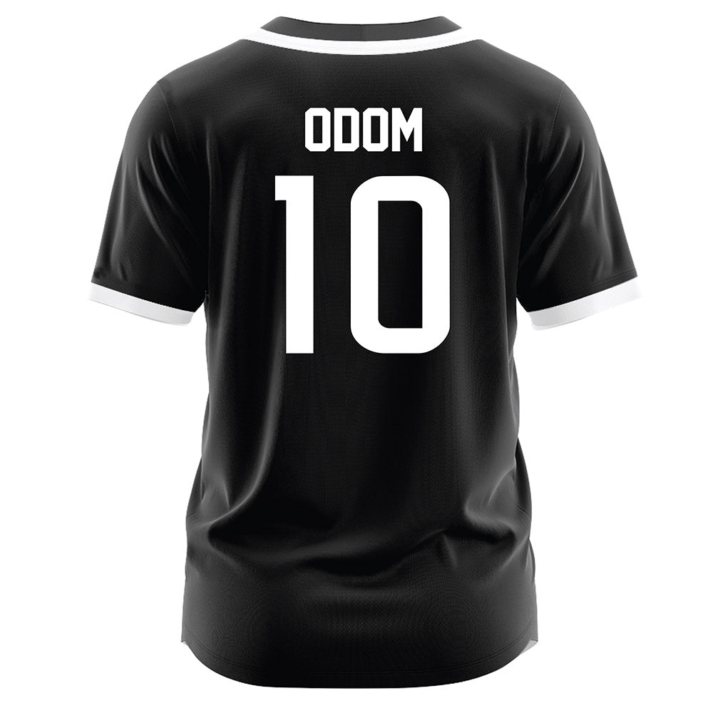 Southern Miss - NCAA Baseball : Lawson Odom - Black Jersey-1