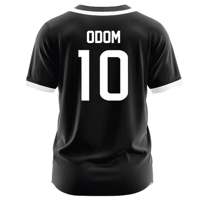 Southern Miss - NCAA Baseball : Lawson Odom - Black Jersey-1