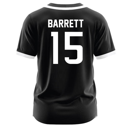 Southern Miss - NCAA Baseball : Drey Barrett - Black Jersey-1
