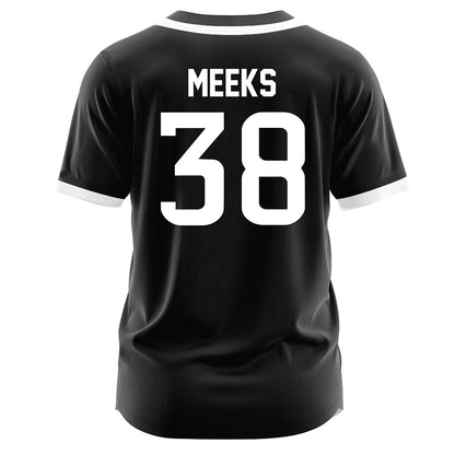 Southern Miss - NCAA Baseball : Drake Meeks - Black Jersey-1