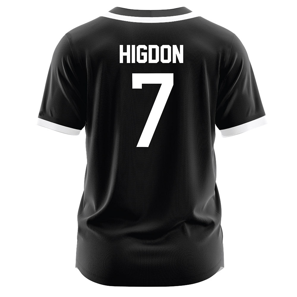 Southern Miss - NCAA Baseball : Ben Higdon - Black Jersey-1