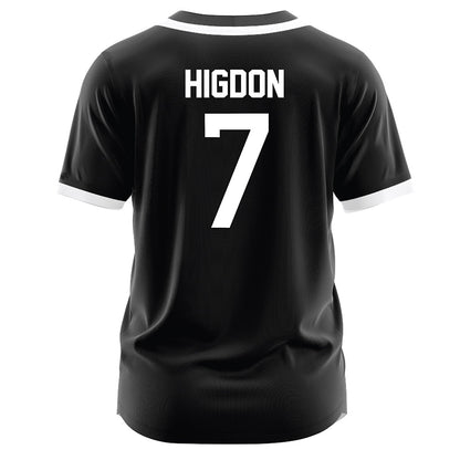 Southern Miss - NCAA Baseball : Ben Higdon - Black Jersey-1