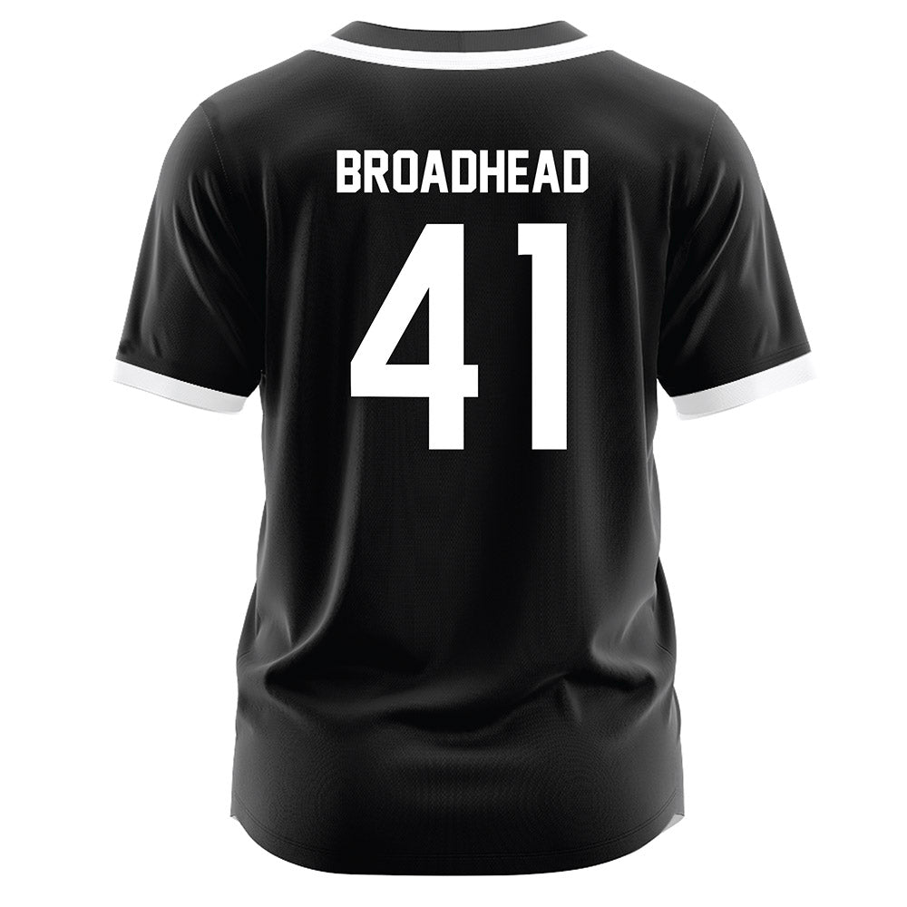 Southern Miss - NCAA Baseball : Teague Broadhead - Black Jersey-1