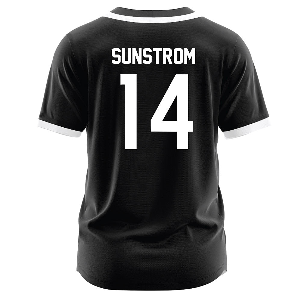 Southern Miss - NCAA Baseball : Camden Sunstrom - Black Jersey-1