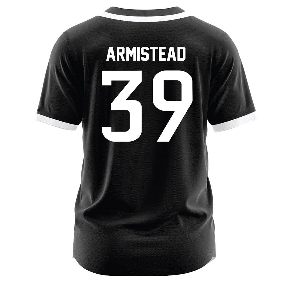 Southern Miss - NCAA Baseball : James Armistead - Black Jersey-1