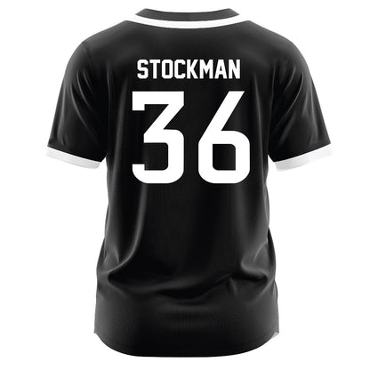 Southern Miss - NCAA Baseball : Tucker Stockman - Black Jersey-1