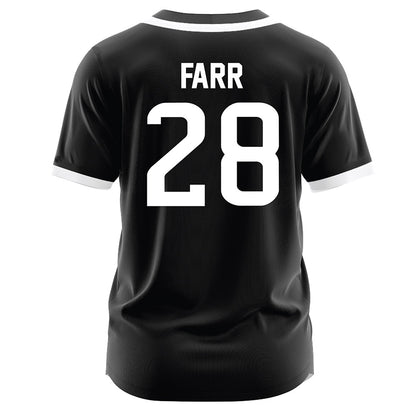 Southern Miss - NCAA Baseball : KL Farr - Black Jersey-1
