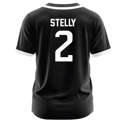 Southern Miss - NCAA Baseball : Caleb Stelly - Black Jersey-1