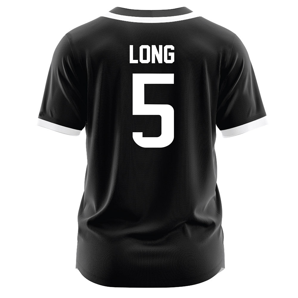 Southern Miss - NCAA Baseball : Ty Long - Black Jersey-1