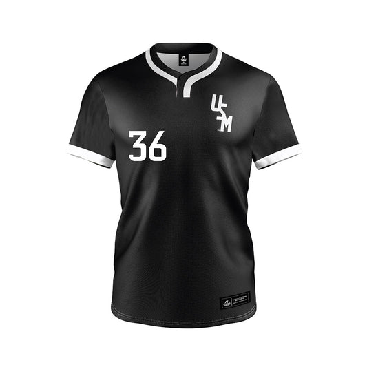 Southern Miss - NCAA Baseball : Tucker Stockman - Black Jersey-0
