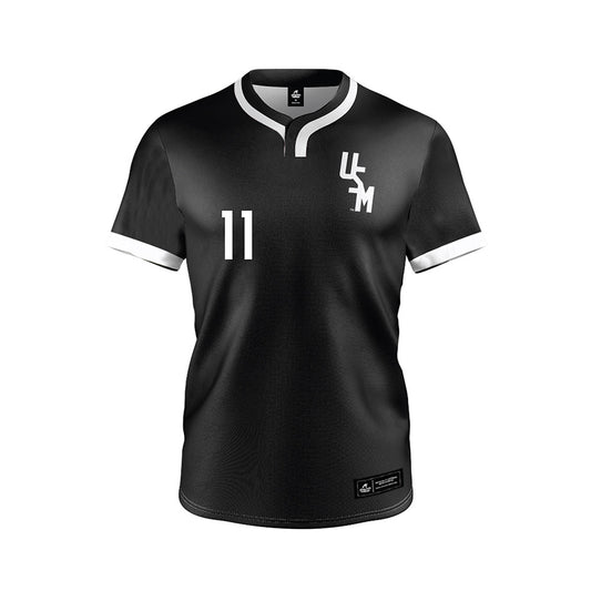 Southern Miss - NCAA Baseball : Davis Gillespie - Black Jersey-0