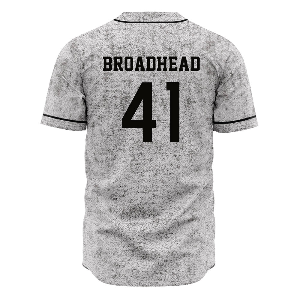 Southern Miss - NCAA Baseball : Teague Broadhead - Grey Jersey-1