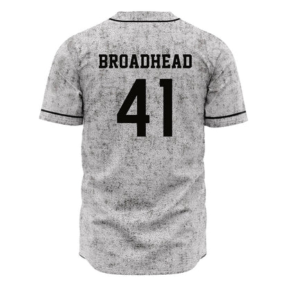 Southern Miss - NCAA Baseball : Teague Broadhead - Grey Jersey-1