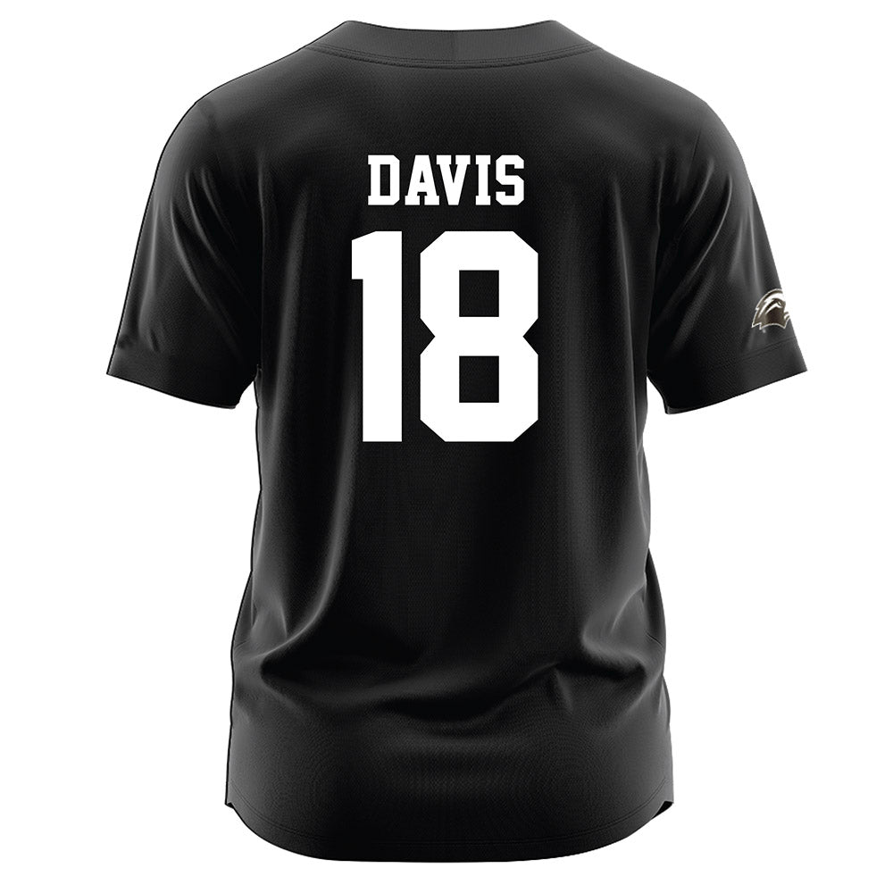 Southern Miss - NCAA Softball : McCall Davis - Black Jersey-1