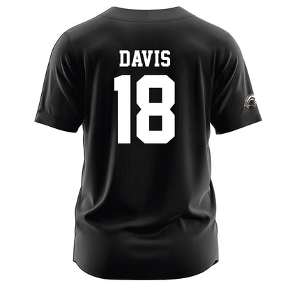 Southern Miss - NCAA Softball : McCall Davis - Black Jersey-1