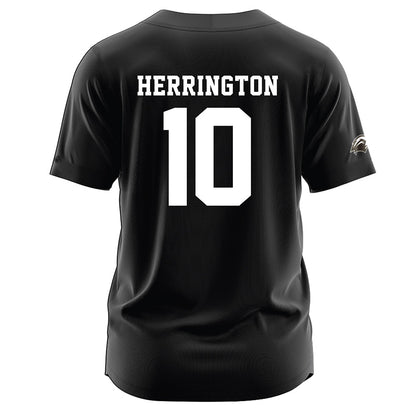 Southern Miss - NCAA Softball : Natalie Herrington - Black Jersey-1