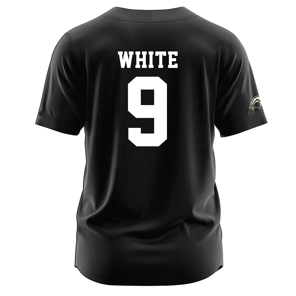 Southern Miss - NCAA Softball : BrookLynn White - Black Jersey-1