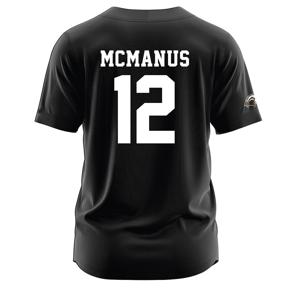 Southern Miss - NCAA Softball : Nealy McManus - Black Jersey-1