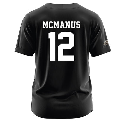 Southern Miss - NCAA Softball : Nealy McManus - Black Jersey-1