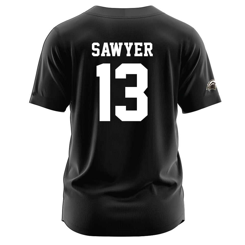 Southern Miss - NCAA Softball : Anna Sawyer - Black Jersey-1