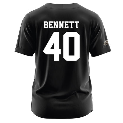 Southern Miss - NCAA Softball : Kayce Bennett - Black Jersey-1