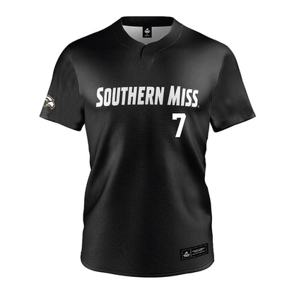Southern Miss - NCAA Softball : Jolie Hays - Black Jersey-0